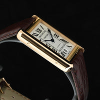 CARTIER | TANK SOLO XL Oro rosa 18 Kt., Automatico Ref. W5200026 Scatola e Garanzia Cartier, 2023