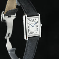CARTIER | TANK SOLO Watch Ref. WSTA0030 Cartier Warranty, 2018, Steel, Quartz