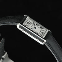 CARTIER | TANK SOLO Watch Ref. WSTA0030 Cartier Warranty, 2018, Steel, Quartz