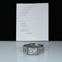 CARTIER | TANK SOLO XL Steel, Automatic Ref. W5200028 Cartier Warranty, 2017