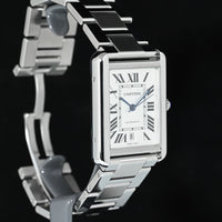 CARTIER | TANK SOLO XL Steel, Automatic Ref. W5200028 Cartier Warranty, 2017
