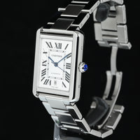 CARTIER | TANK SOLO XL Steel, Automatic Ref. W5200028 Cartier Warranty, 2017