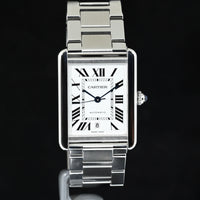 CARTIER | TANK SOLO XL Steel, Automatic Ref. W5200028 Cartier Warranty, 2017