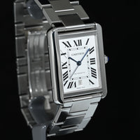 CARTIER | TANK SOLO XL Steel, Automatic Ref. W5200028 Cartier Warranty, 2013