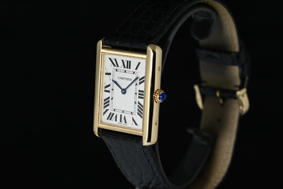 CARTIER | TANK SOLO 18K Yellow Gold Watch, Quartz Ref. W5200004 | 3167