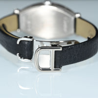 CARTIER | TONNEAU Mécanique Lady, White gold and diamonds Ref. WE400131 Cartier box and papers, 2010