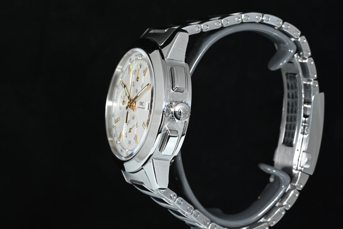 IWC | INGENIEUR CHRONOGRAPH Ref. IW380801 Steel, automatic, 42 mm. IWC warranty, 2019