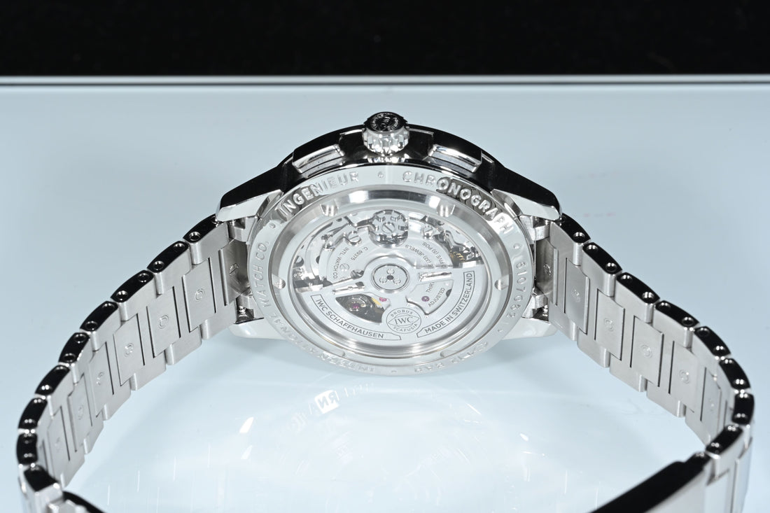 IWC | INGENIEUR CHRONOGRAPH Ref. IW380801 Steel, automatic, 42 mm. IWC warranty, 2019