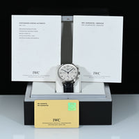 IWC | Portoghese Chronograph Portugieser, 41 mm., Acciaio, Ref. IW371417 Scatola e Garanzia IWC, 2010