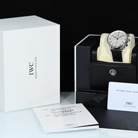 IWC | Portoghese Chronograph Portugieser, 41 mm., Acciaio, Ref. IW371417 Scatola e Garanzia IWC, 2016