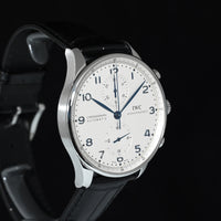 IWC | Portoghese Chronograph Portugieser, 41 mm., Acciaio, Ref. IW371417 Scatola e Garanzia IWC, 2016
