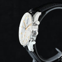 IWC | Portugieser Chronograph Portugieser, 41 mm., Steel, Ref. IW371445 Box and IWC papers, 2015