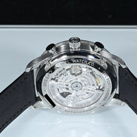 IWC | Portoghese Chronograph Portugieser, 41 mm., Acciaio, Ref. IW371615 Scatola e Garanzia IWC 2020 green dial