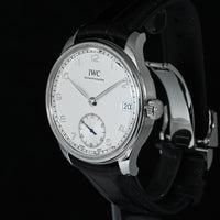 IWC | PORTUGUESE 8 days, Manual winding, Steel, 43 mm, IWC Warranty 2016 Hand-wound