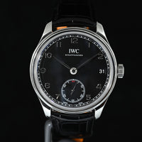 IWC | PORTOGHESE 8 giorni, Carica manuale, Acciaio, 43 mm, Hand-wound 8 Days Ref. IW510202