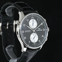 IWC | PORTOGHESE Cronografo Rattrapante Oro bianco Ref. 3712 | Scatola e Garanzia IWC | Serie Limitata 100 pz