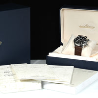 JAEGER-LECOULTRE | Master Compressor Dualmatic GMT 146.8.02 Scatola e Garanzia, 2001 Acciaio, 42 mm.