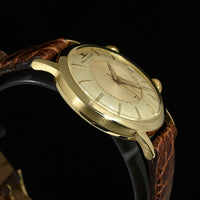 JAEGER-LECOULTRE | MEMOVOX Vintage Automatic Alarm watch Anni '60 oro giallo 18 Kt. 37 mm