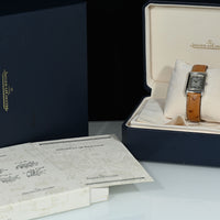 JAEGER-LECOULTRE | REVERSO CLASSIC Manual Winding Steel Ref. 252.8.86, Box and Papers, 1999