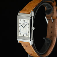 JAEGER-LECOULTRE | REVERSO CLASSIC Manual Winding Steel Ref. 252.8.86, Box and Papers, 1999