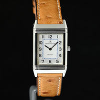 JAEGER-LECOULTRE | REVERSO CLASSIC Manual Winding Steel Ref. 252.8.86, Box and Papers, 1999