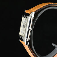JAEGER-LECOULTRE | REVERSO CLASSIC Manual Winding Steel Ref. 252.8.86, Box and Papers, 1999