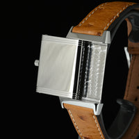 JAEGER-LECOULTRE | REVERSO CLASSIC Manual Winding Steel Ref. 252.8.86, Box and Papers, 1999