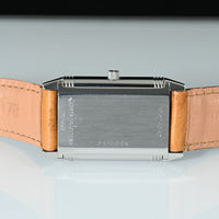JAEGER-LECOULTRE | REVERSO CLASSIC Manual Winding Steel Ref. 252.8.86, Box and Papers, 1999