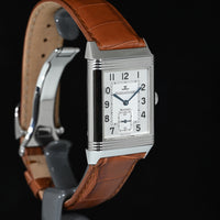 JAEGER-LECOULTRE | REVERSO Large Size Manual winding Steel Ref. 270.8.62 Jaeger-LeCoultre’s box and papers, 2009