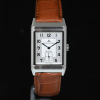 JAEGER-LECOULTRE | REVERSO Large Size Manual winding Steel Ref. 270.8.62 Jaeger-LeCoultre’s box and papers, 2009
