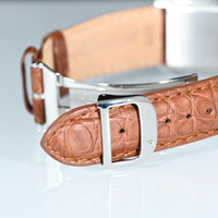 JAEGER-LECOULTRE | REVERSO Large Size Manual winding Steel Ref. 270.8.62 Jaeger-LeCoultre’s box and papers, 2009