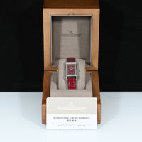 Jaeger-LeCoultre | REVERSO Lady Diamonds Steel, Quartz Ref. 201.8.47 Box and Papers Jaeger-LeCoultre, 2021
