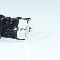 JAEGER-LECOULTRE | Tonneau Watch in 18K White Gold. 1970s. Manual Winding.