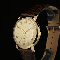 LONGINES | Orologio vintage Anni ’50 oro rosa 18 Kt. 35 mm. Carica automatica
