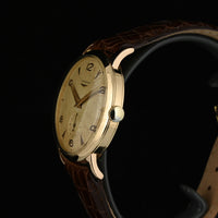 LONGINES | Orologio vintage Anni ’50 oro rosa 18 Kt. 35 mm. Carica automatica