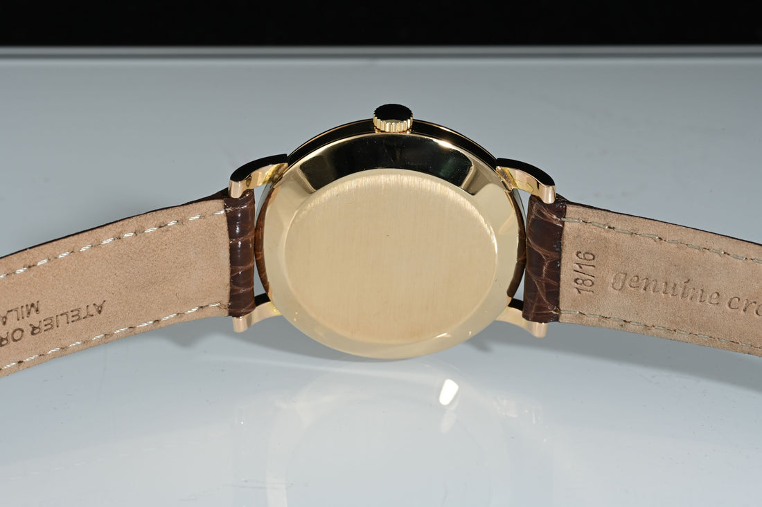 LONGINES | Orologio vintage Anni ’50 oro rosa 18 Kt. 35 mm. Carica automatica