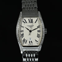 Longines | EVIDENZA Date, Acciaio e diamanti, Quarzo