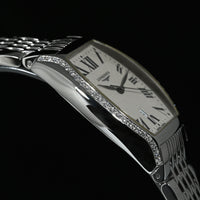Longines | EVIDENZA Date, Acciaio e diamanti, Quarzo