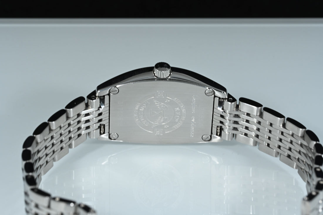 Longines | EVIDENZA Date, Acciaio e diamanti, Quarzo