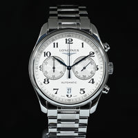 Longines | MASTER COLLECTION CHRONOGRAPH 40 Ref. L2.629.4.78.6 Scatola e Garanzia Longines, 2011