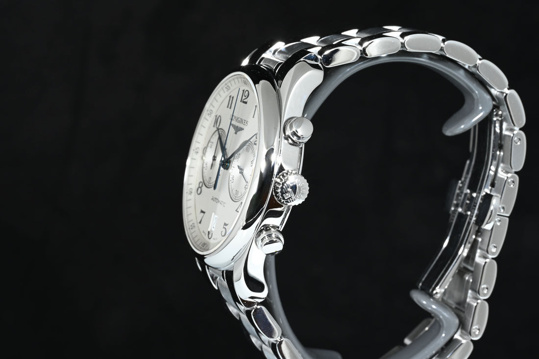 Longines | MASTER COLLECTION CHRONOGRAPH 40 Ref. L2.629.4.78.6 Scatola e Garanzia Longines, 2011