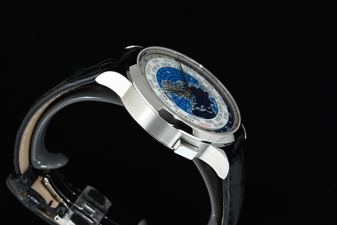 MONTBLANC | Heritage Spirit Orbis Terrarum Acciaio 41 mm. Scatola e Garanzia, 2018 Come nuovo, mai indossato