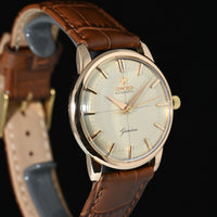OMEGA | Anni ’60, Oro rosa 18 kt., carica automatica, 34 mm. Automatic winding rose gold vintage watch
