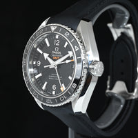 OMEGA | Seamaster GMT PLANET OCEAN 600 M 43,5 mm. Black Acciaio Scatola e Garanzia, 2016