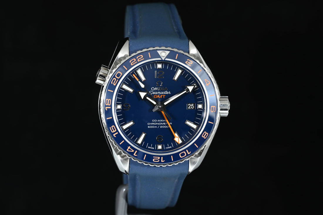 OMEGA | Seamaster GMT PLANET OCEAN 600 M 43,5 mm. Acciaio Scatola e Garanzia, 2018