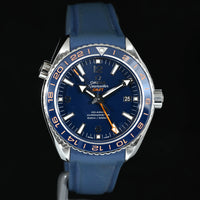 OMEGA | Seamaster GMT PLANET OCEAN 600 M 43,5 mm. Acciaio Scatola e Garanzia, 2018