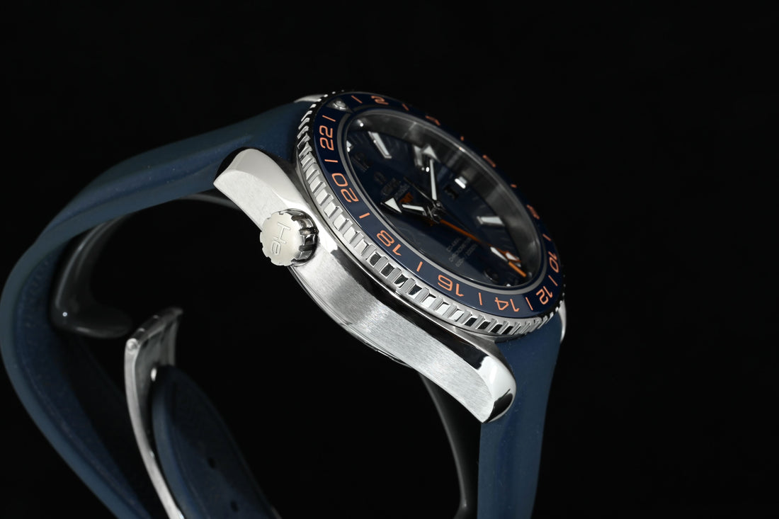 OMEGA | Seamaster GMT PLANET OCEAN 600 M 43,5 mm. Acciaio Scatola e Garanzia, 2018