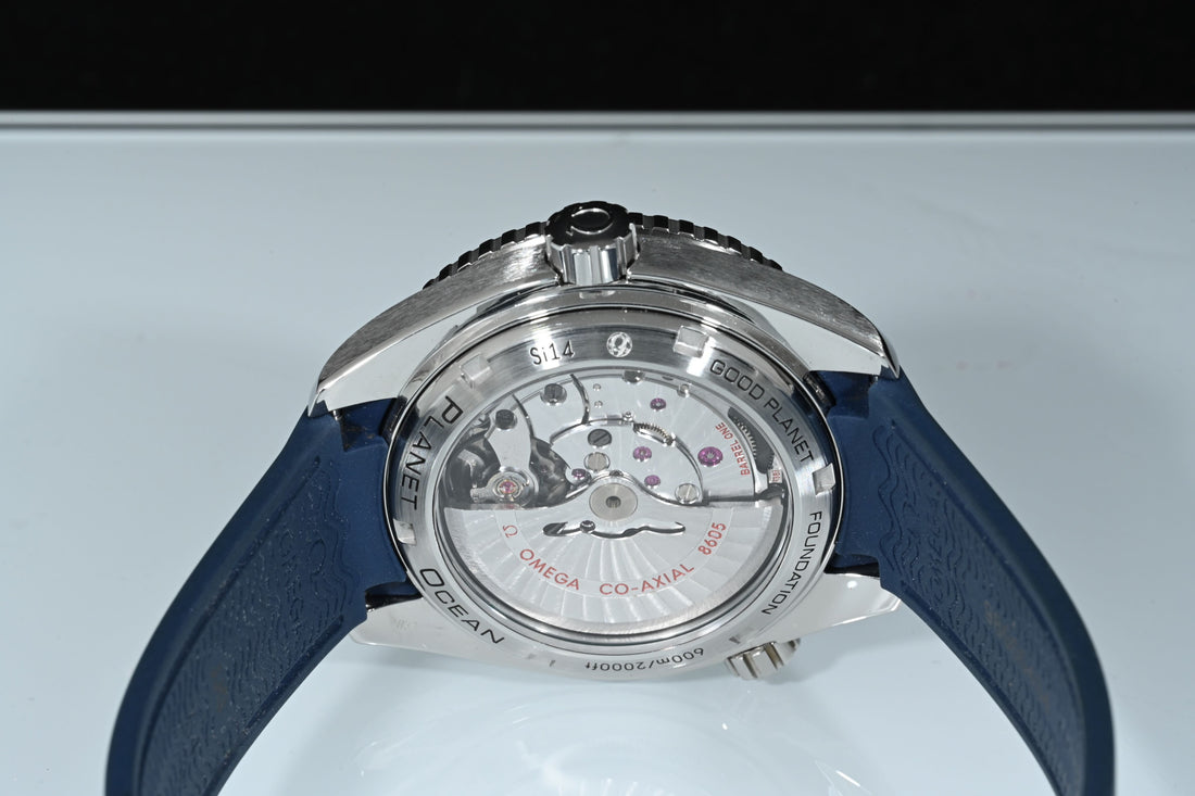OMEGA | Seamaster GMT PLANET OCEAN 600 M 43,5 mm. Acciaio Scatola e Garanzia, 2018