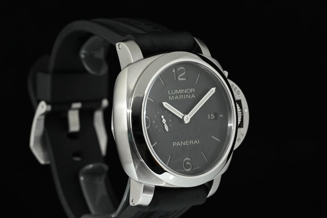 PANERAI | LUMINOR MARINA 1950 3 Days Ref. PAM00312 Acciaio, 44 mm. Scatola e Garanzia Panerai, 2009