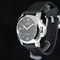 PANERAI | LUMINOR MARINA 1950 3 Days Ref. PAM00312 Steel, 44 mm. Panerai box and papers, 2016